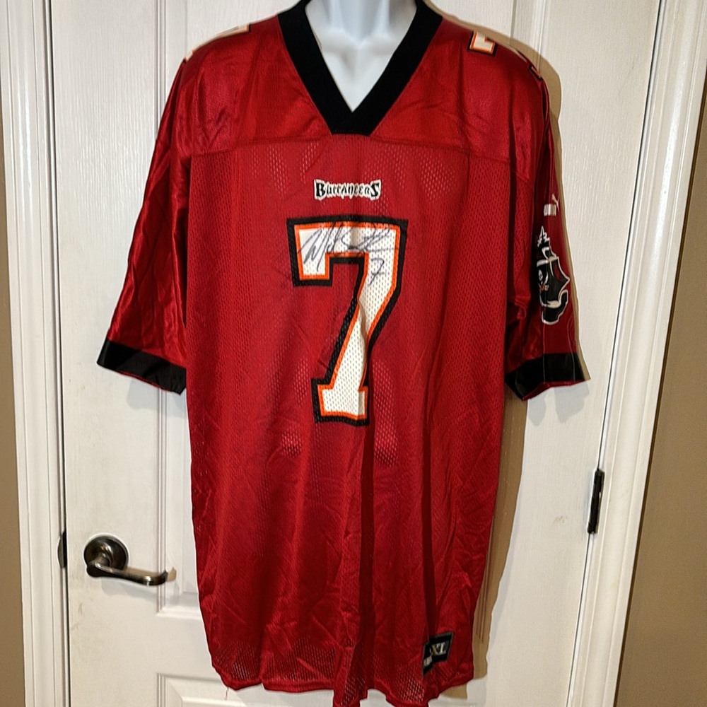 NWT Vintage Puma Martin Gramatica Autographed Tampa Bay Buccaneers Jersey - Picture 3 of 10